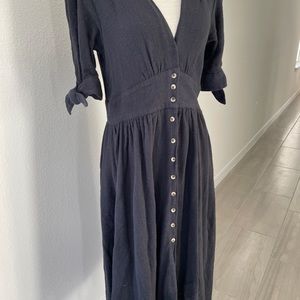 FREE PEOPLE Love Of My Life Midi Dress Size Medium